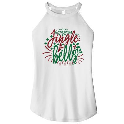 Jingle Bells Women’s Perfect Tri Rocker Tank