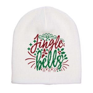 Jingle Bells Short Acrylic Beanie