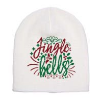 Jingle Bells Short Acrylic Beanie