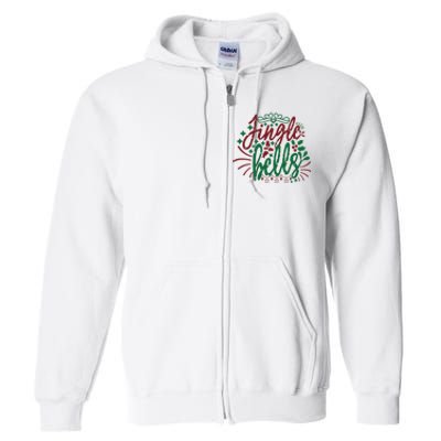 Jingle Bells Full Zip Hoodie