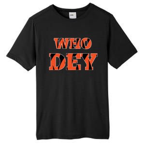 Who Dey Tall Fusion ChromaSoft Performance T-Shirt