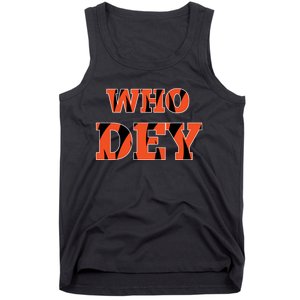 Who Dey Tank Top