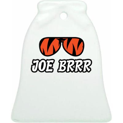 Joe Brrr Ceramic Bell Ornament