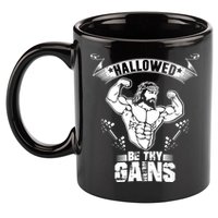 Jesus Bodybuilding 11oz C Handle Ceramic Mug