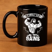 Jesus Bodybuilding 11oz C Handle Ceramic Mug