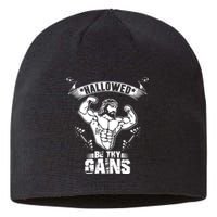 Jesus Bodybuilding Sustainable Beanie