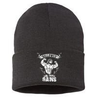 Jesus Bodybuilding Sustainable Knit Beanie