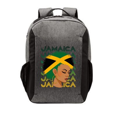 Jamaican Black Jamaica Flag Hair Vector Backpack