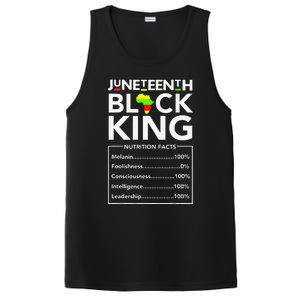 Juneteenth Black King Nutritional Facts Melanin Father PosiCharge Competitor Tank