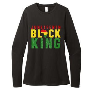 Juneteenth Black King Emancipation Day Melanin Pride Womens CVC Long Sleeve Shirt