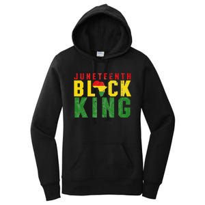 Juneteenth Black King Emancipation Day Melanin Pride Women's Pullover Hoodie