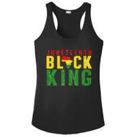 Juneteenth Black King Emancipation Day Melanin Pride Ladies PosiCharge Competitor Racerback Tank