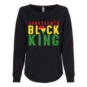 Juneteenth Black King Emancipation Day Melanin Pride Womens California Wash Sweatshirt