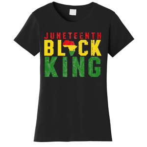 Juneteenth Black King Emancipation Day Melanin Pride Women's T-Shirt