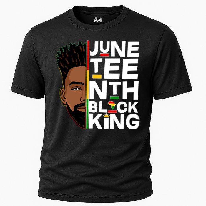 Juneteenth Black King Cooling Performance Crew T-Shirt