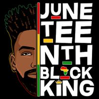 Juneteenth Black King Cooling Performance Crew T-Shirt