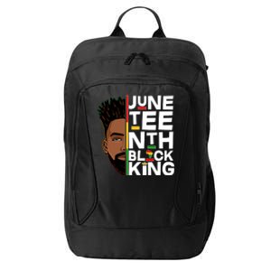 Juneteenth Black King City Backpack