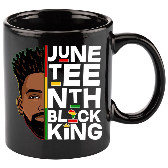 Juneteenth Black King 11oz C Handle Ceramic Mug