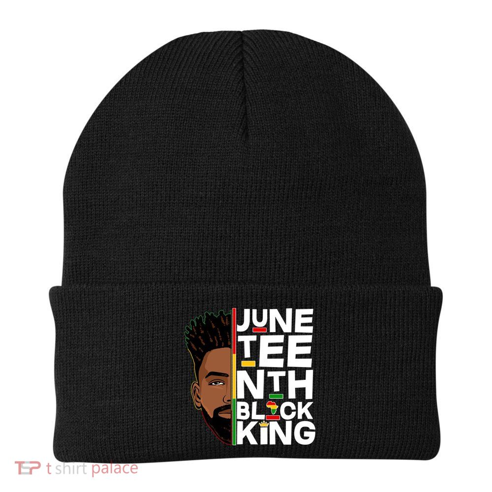 Juneteenth Black King Beanie