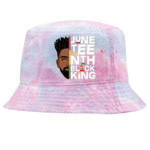 Juneteenth Black King Tie-Dyed Bucket Hat