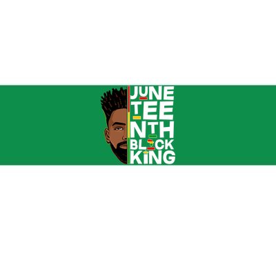 Juneteenth Black King Bumper Sticker