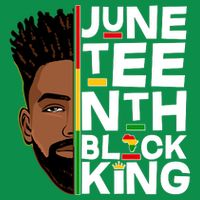 Juneteenth Black King Kids T-Shirt