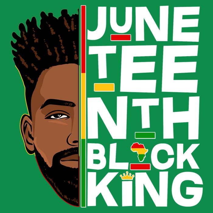 Juneteenth Black King Kids T-Shirt