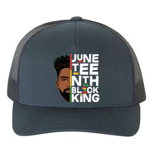 Juneteenth Black King Yupoong Adult 5-Panel Trucker Hat