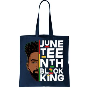 Juneteenth Black King Tote Bag