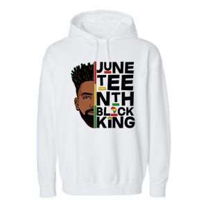 Juneteenth Black King Garment-Dyed Fleece Hoodie