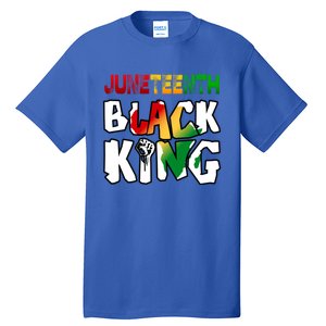 Juneteenth Black King History Month Africa Tribal Gift Tall T-Shirt