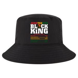 Juneteenth Black King Nutrition Facts African Black Funny Gift Cool Comfort Performance Bucket Hat