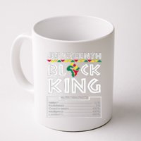 Juneteenth Black King Melanin Dad Fathers Day Father Fun Coffee Mug