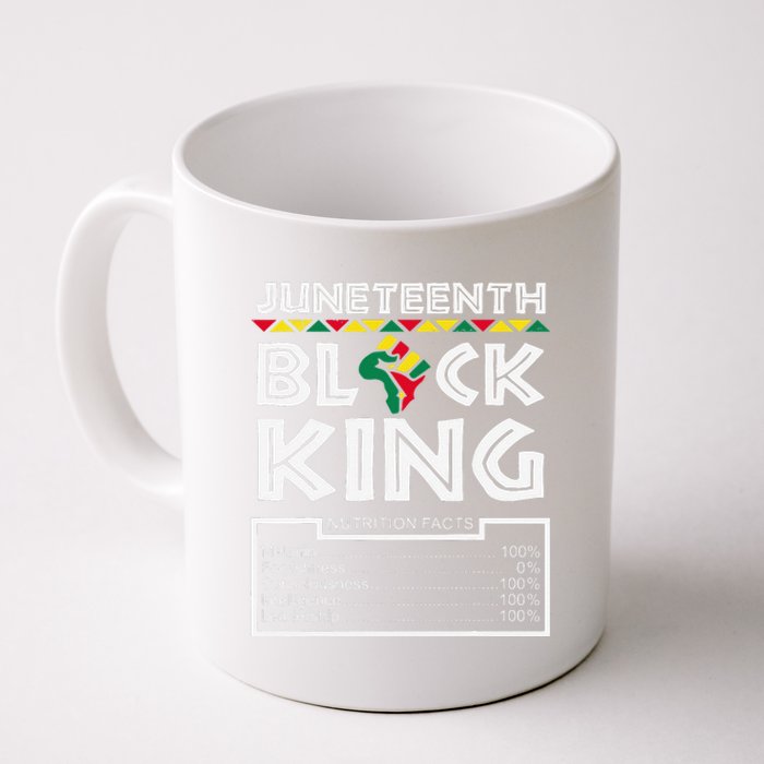 Juneteenth Black King Melanin Dad Fathers Day Father Fun Coffee Mug