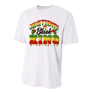 Juneteenth Black King Black Man Juneteenth African American Black Performance Sprint T-Shirt