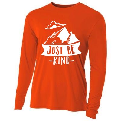 Just Be Kind Anti Bullying Kindness Week Unity Day Cute Gift Cooling Performance Long Sleeve Crew