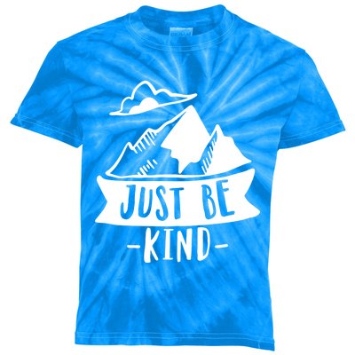 Just Be Kind Anti Bullying Kindness Week Unity Day Cute Gift Kids Tie-Dye T-Shirt