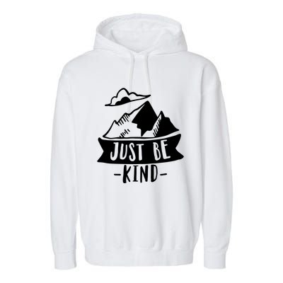 Just Be Kind Anti Bullying Kindness Week Unity Day Cute Gift Garment-Dyed Fleece Hoodie