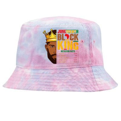 Juneteenth Black King Nutritional Facts Pride African Tie-Dyed Bucket Hat