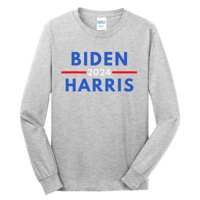 Joe Biden Kamala Harris Election 2024 Vote Blue Democrat Tall Long Sleeve T-Shirt