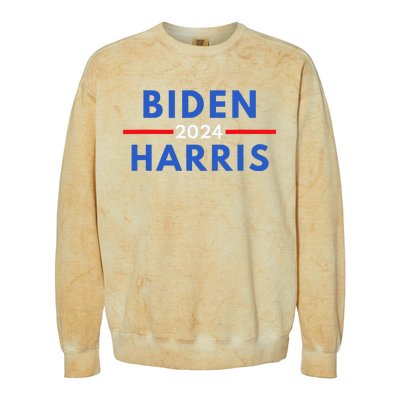 Joe Biden Kamala Harris Election 2024 Vote Blue Democrat Colorblast Crewneck Sweatshirt