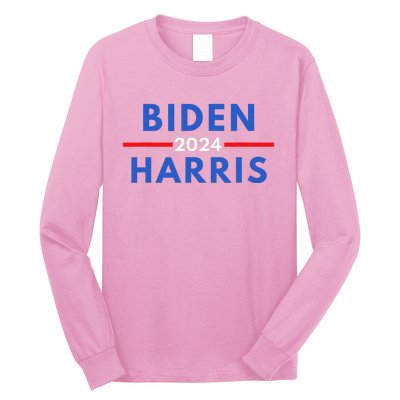 Joe Biden Kamala Harris Election 2024 Vote Blue Democrat Long Sleeve Shirt