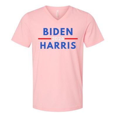 Joe Biden Kamala Harris Election 2024 Vote Blue Democrat V-Neck T-Shirt