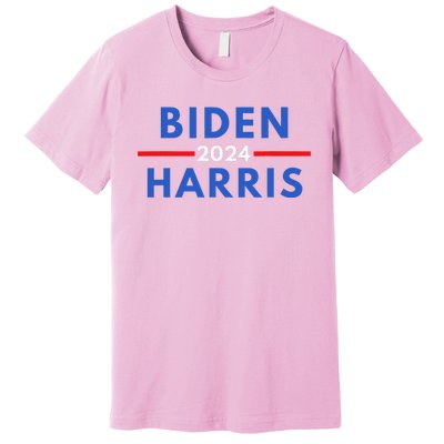 Joe Biden Kamala Harris Election 2024 Vote Blue Democrat Premium T-Shirt