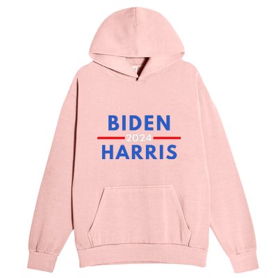 Joe Biden Kamala Harris Election 2024 Vote Blue Democrat Urban Pullover Hoodie