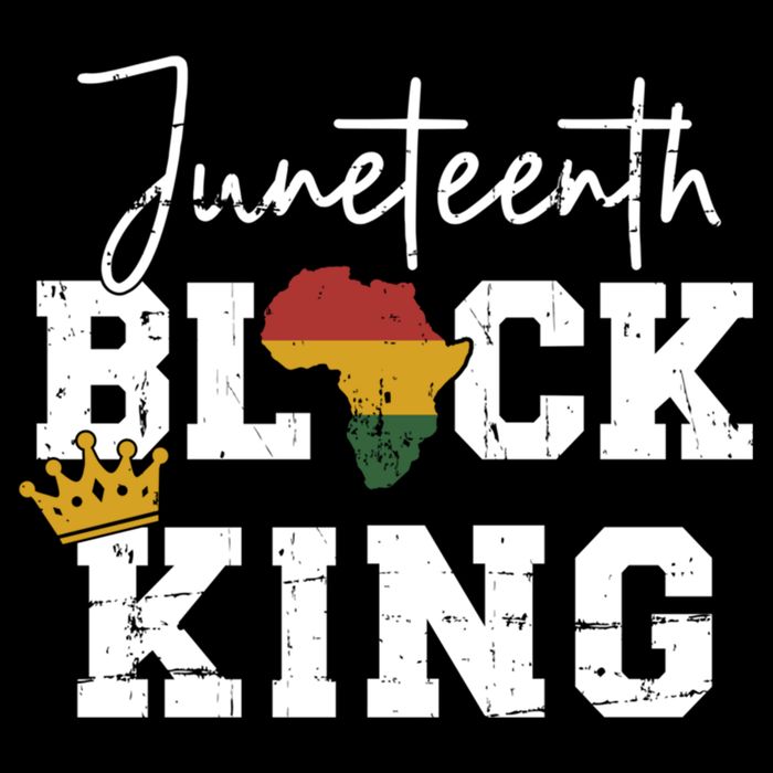 Juneteenth Black King With Pan African Map Flag Gift Backpack