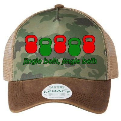 Jingle Bells Kettlebell Christmas Holiday Workout Legacy Tie Dye Trucker Hat