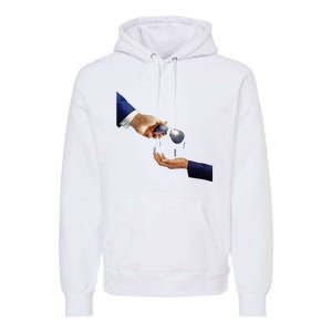 Joe Biden Kamala Harris Sunglasses Glasses Hand Off Premium Hoodie