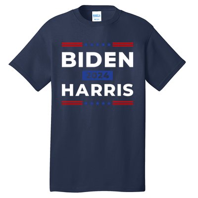 Joe Biden Kamala Harris 2024 Tall T-Shirt