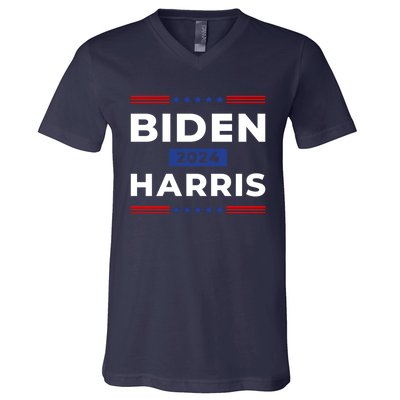 Joe Biden Kamala Harris 2024 V-Neck T-Shirt